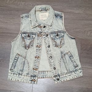 Denim vest
